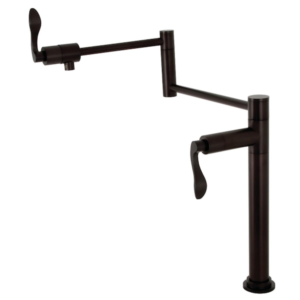 Deck Mount Pot Filler, Oil Rubbed Bronze